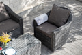 Кон Панна кресло плетеный из искусственного ротанга