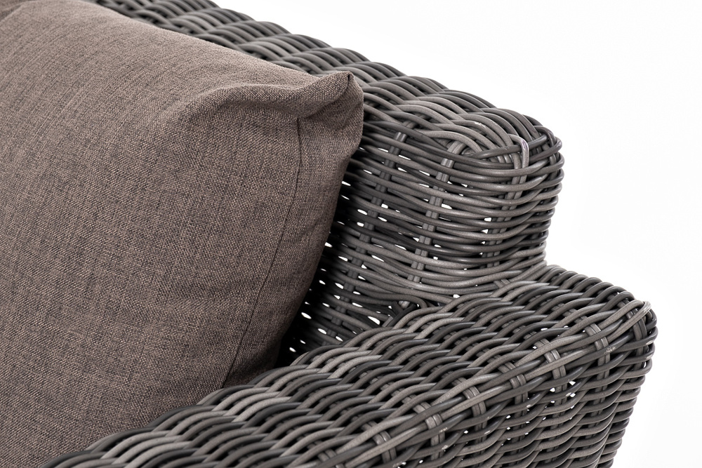 Капучино лаунж-зона плетеная из искусственного ротанга