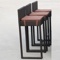 Плетеный барный стул Y390A-W63 Brown Плетеный барный стул Y390A-W63 Brown