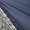 Сундук для хранения KARL 120 c колесиками серый