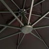 Зонт SKY BLACK круглый в комплекте с утяжелителями